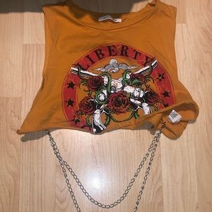 Chain Crop Top